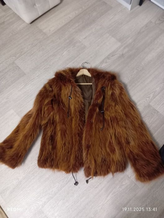 Натуральная короткая шуба