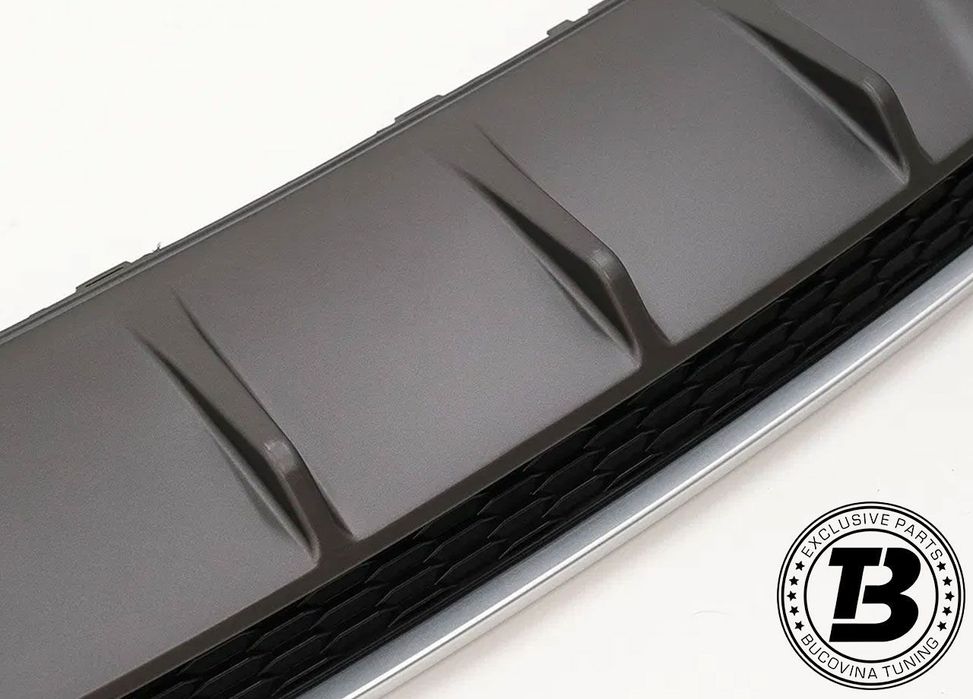 Difuzor Bara Spate cu Ornamente compatibil cu Audi A3 8V S3 Design