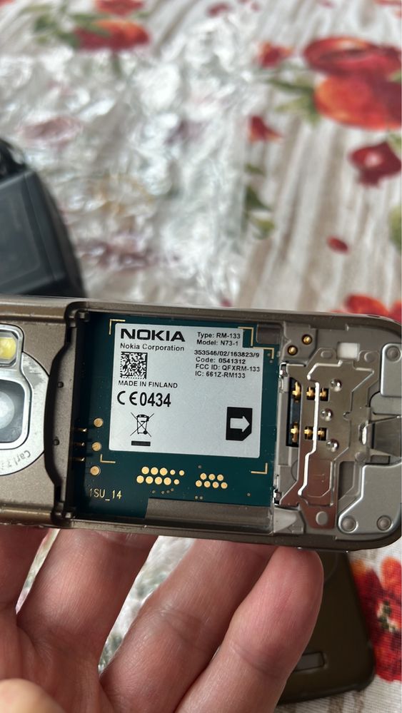 Nokia N73,made in Finland