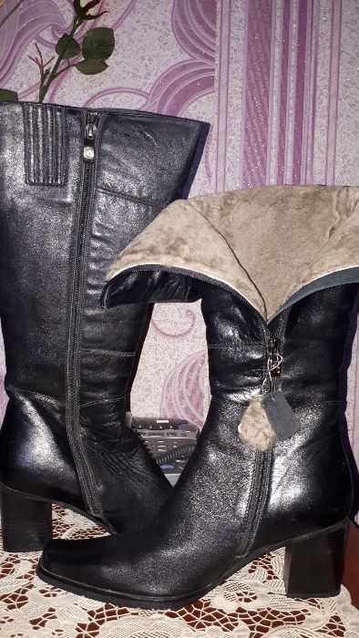 Сапоги весенние,зимние женские натурал.Ботинки.Детские сапожк