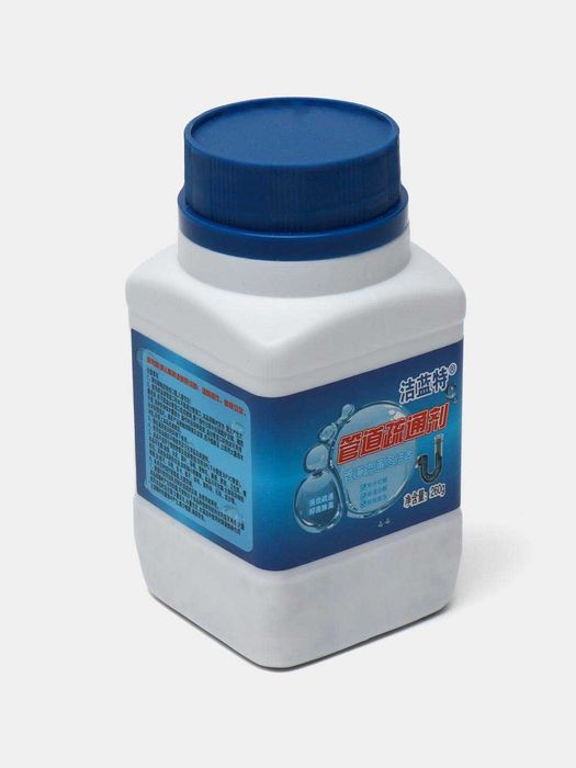 СРЕДСТВО ОТ ЗАСОРОВ ТРУБ Порошок для чистки канализации