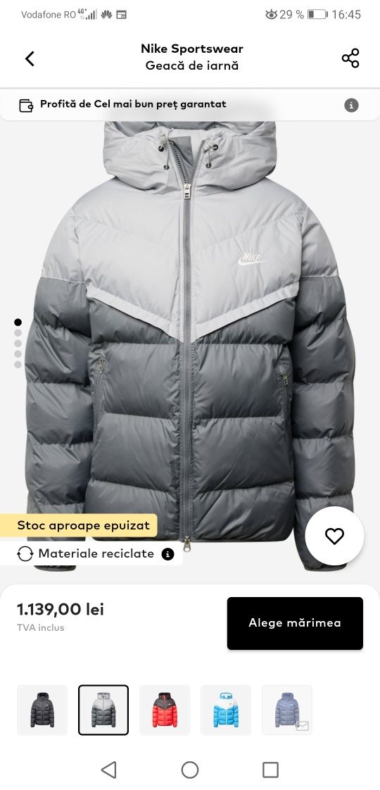 Geaca barbati Nike Sportswear, nouă, L