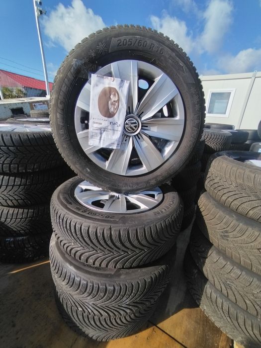 Jante Vag cu anvelope Michelin Alpin 5/ 205/60R16
