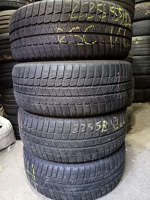Anvelope MS iarna 225 55 17 falken runflat 2019 6.3-6.6mm