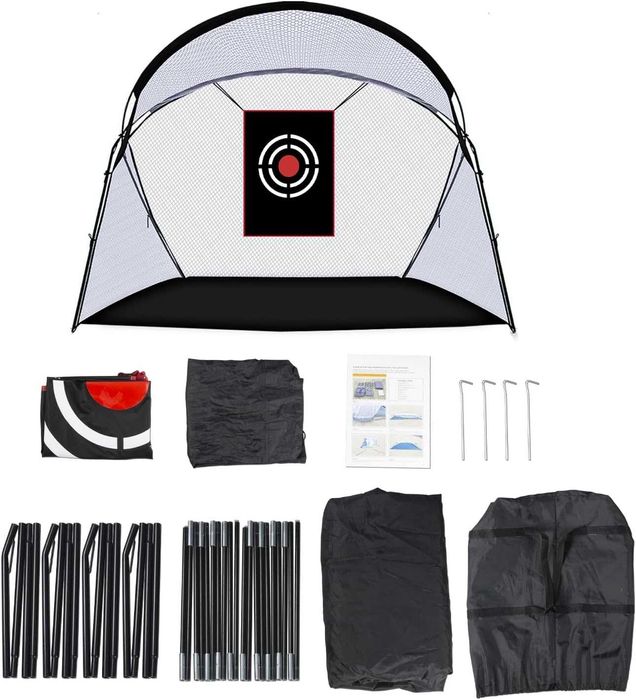 Kapler Мрежа за практикуване на голф - № 6 - 2,7х2,1х1,5 м