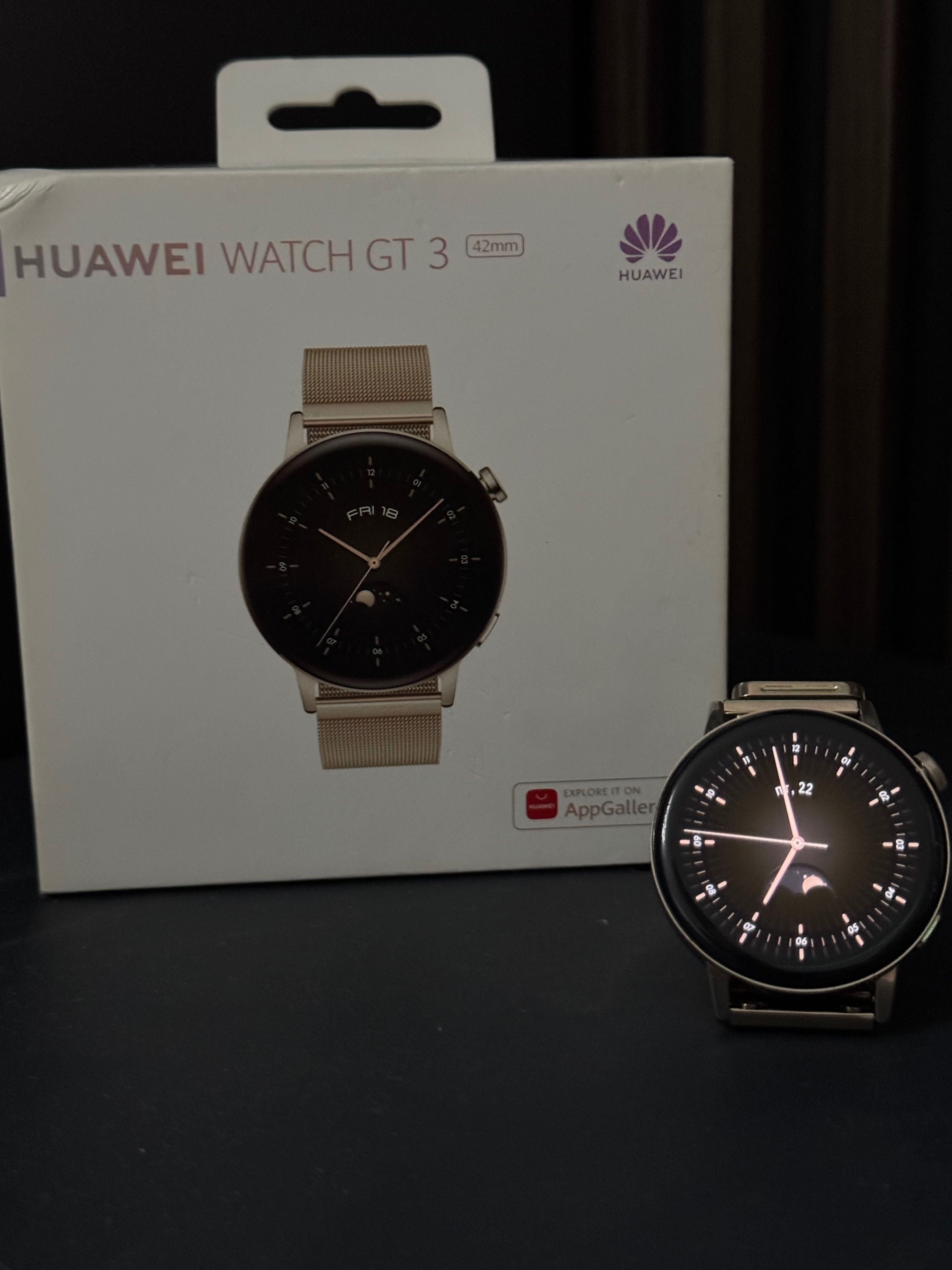 Смарт часовник HUAWEI WATCH GT 3