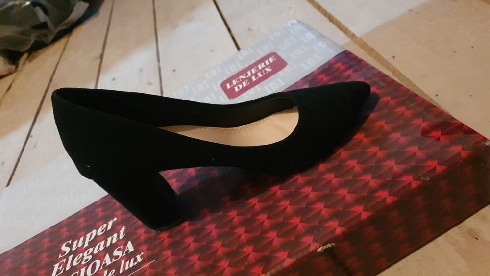 Pantofi office negri