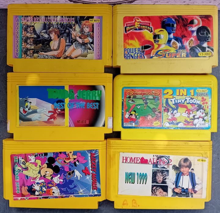 Casete joc vechi Terminator Famicom Sega Nintendo