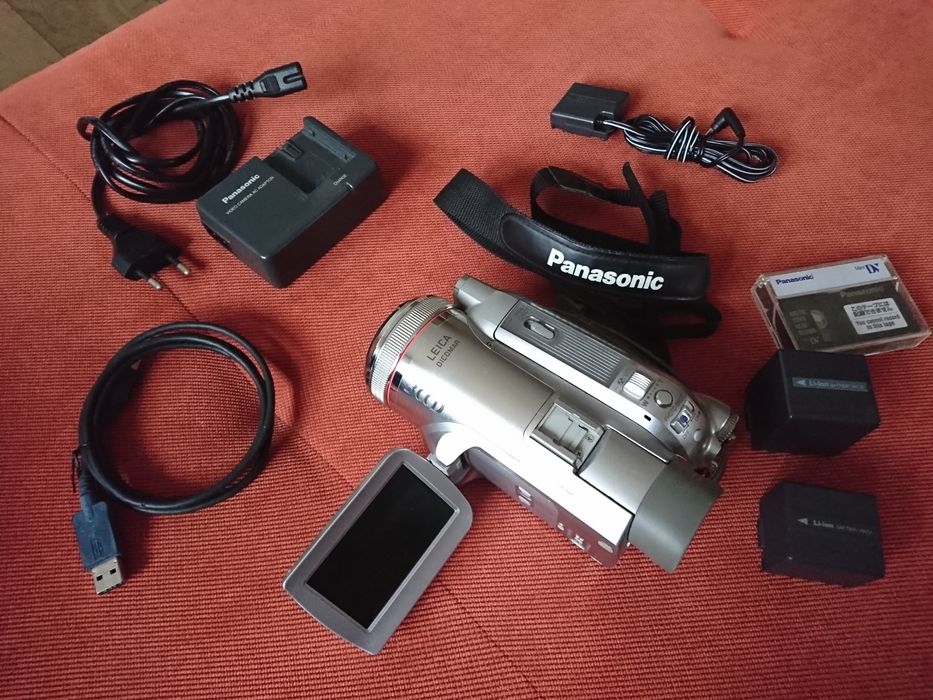 Camera video Panasonic NV-GS500 ideala videochat, vlogging, vlog