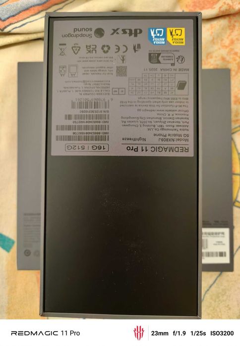 vand nubia red magic 11 pro nightfreeze nou