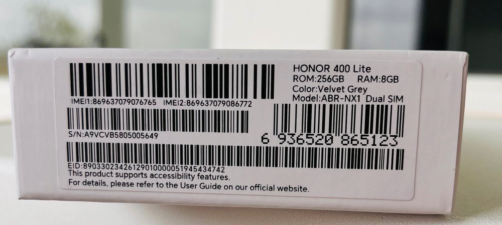 Telefon HONOR 400 LITE Nou