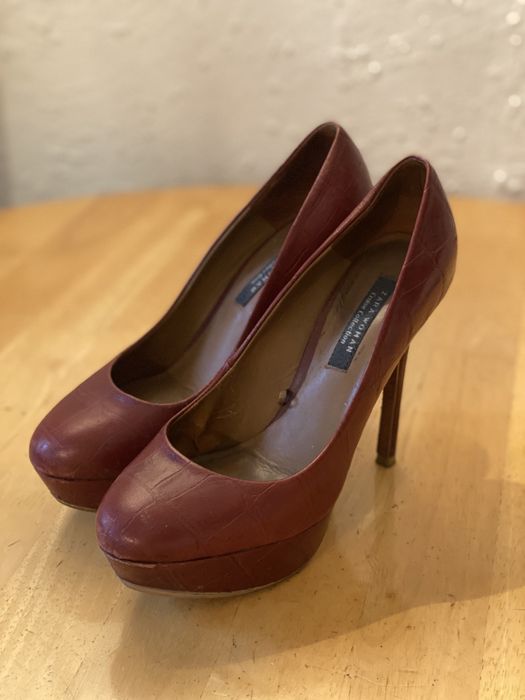 Туфли Zara бордо