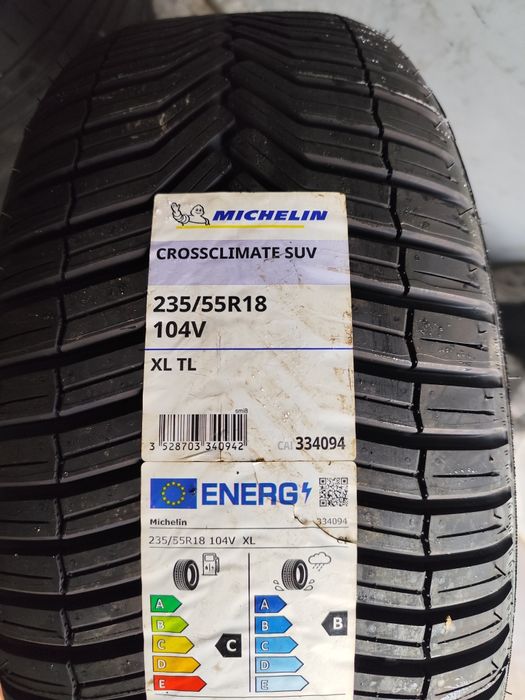 гуми Michelin 235/55/18 чисто нови дот 2022г внос Германия