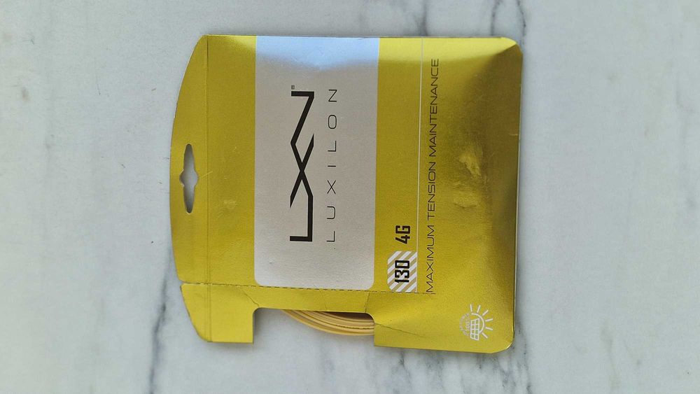 Luxilon 4G 16/1.30 coarda pentru racheta de tenis de camp