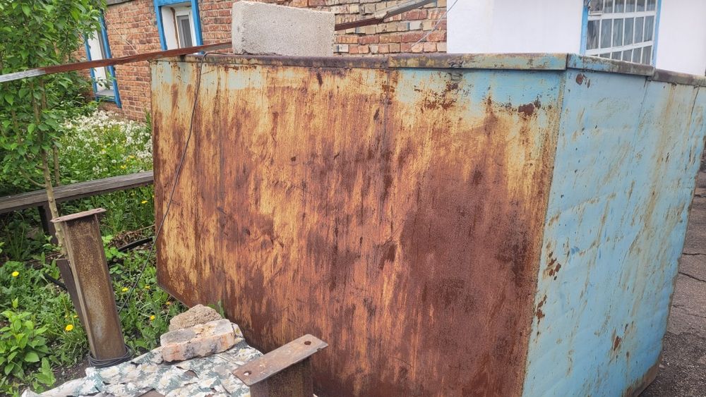 Бак металлический