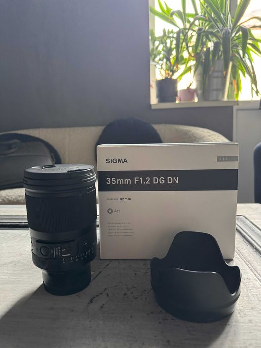 Продавам Sigma 35mm f1.2 Art DG DN L-mount (Panasonic/Leica)