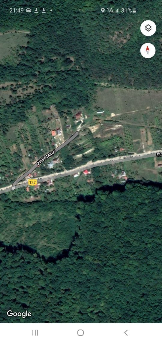 Teren intravilan variante Auto rate Deva strada Roci