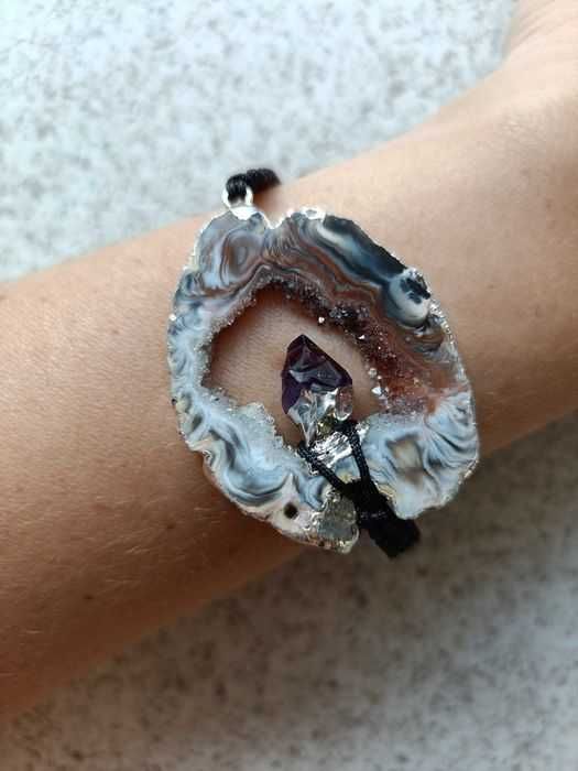 Brățară felie Quartz, livrare gratuită