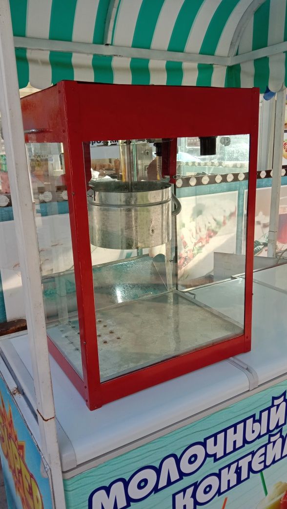 Янги Попкорн аппарат сотилади чикаришига гап йук 100 фоиз гарантия.