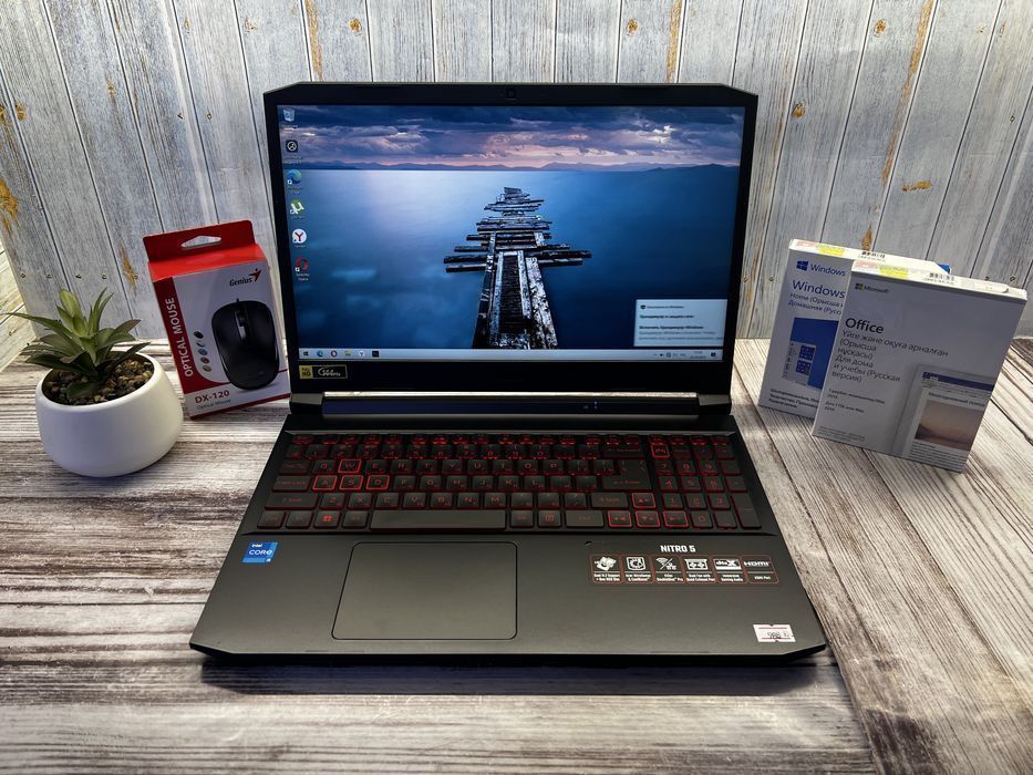 Игровой ноутбук Acer Nitro 5 | Core i5-11400H | 16GB | GTX1650 | 512GB