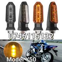 Moto Scuter Motocicleta Atv Chopper-Semnalizari LED- Semnalizare - Y50