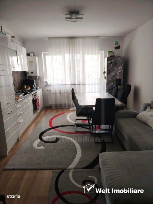 Apartament cu 3 camere, mobilat si utilat, Floresti