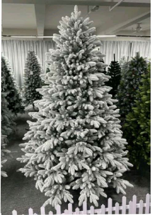 Искусственная ёлка -  Аляска заснеженная. Очень густая и пышная