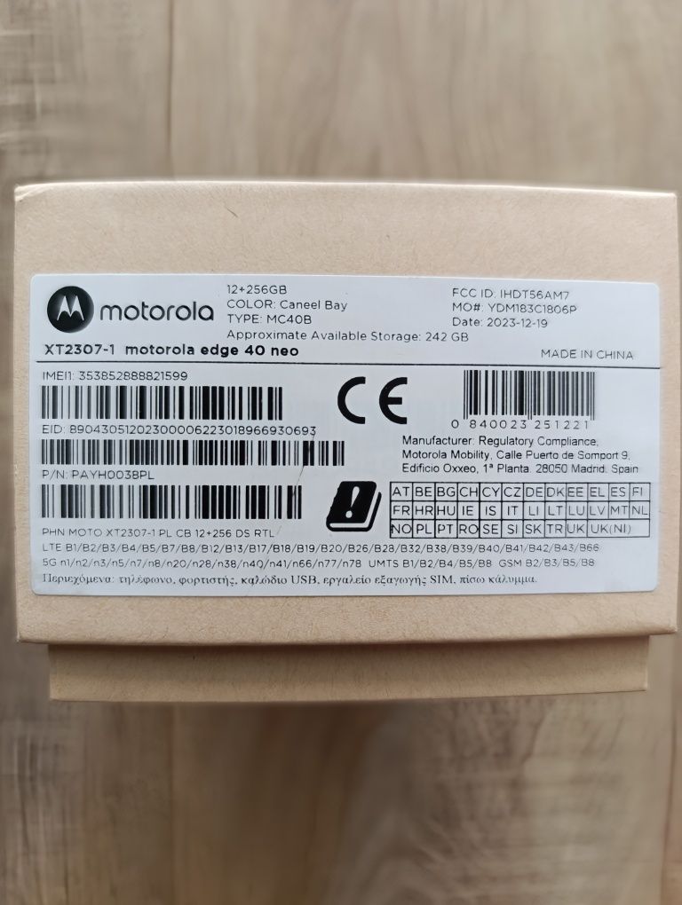 Motorola Edge 40 Neo