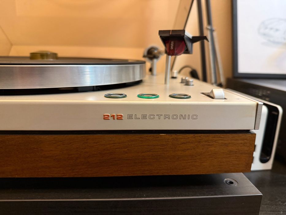 Philips 212 Electronic, 1972-1975, с доза Ortofon 2M Red