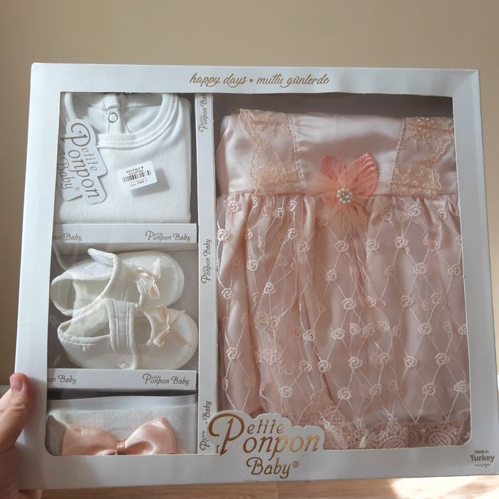 Набор для выписки из роддома девочка без коробки