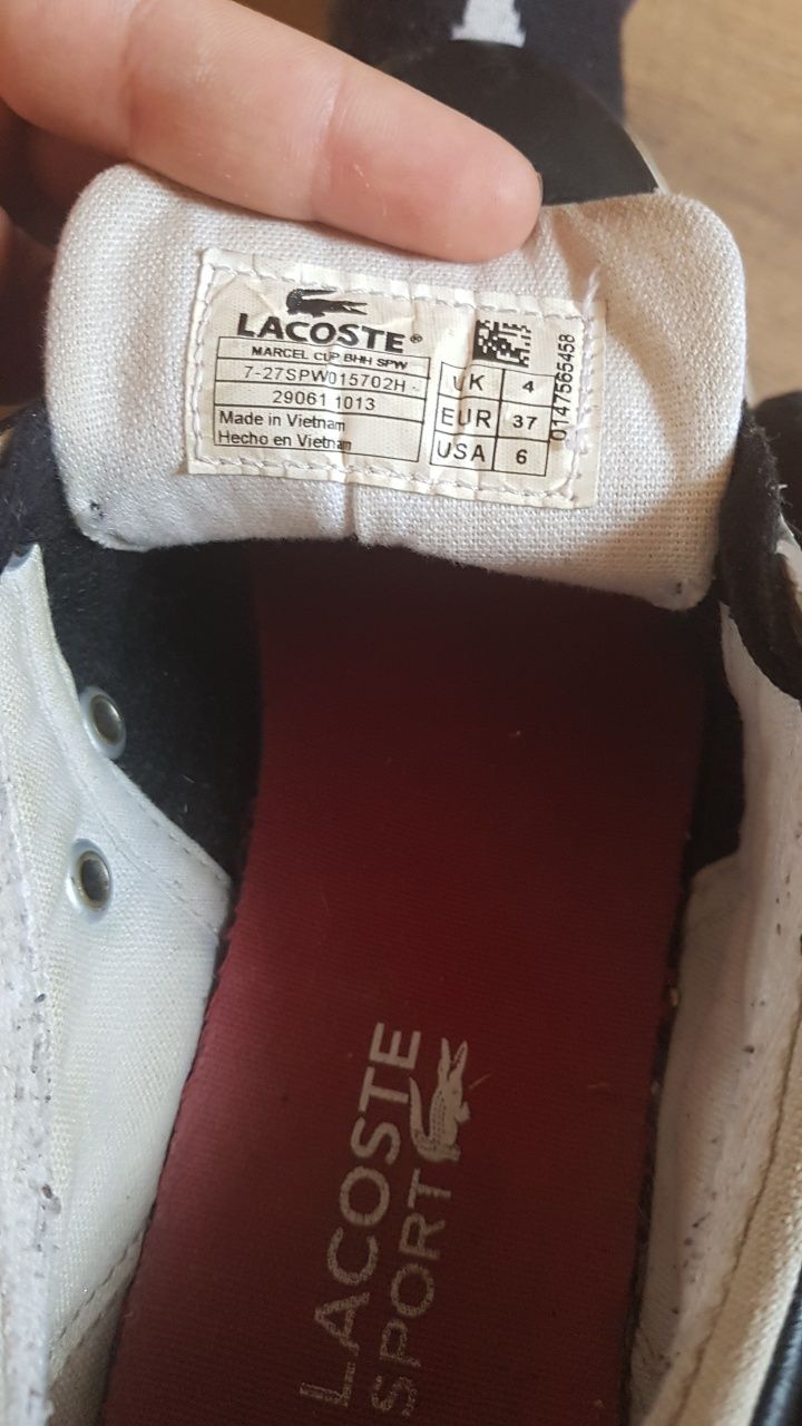 Adidasi Lacoste dama