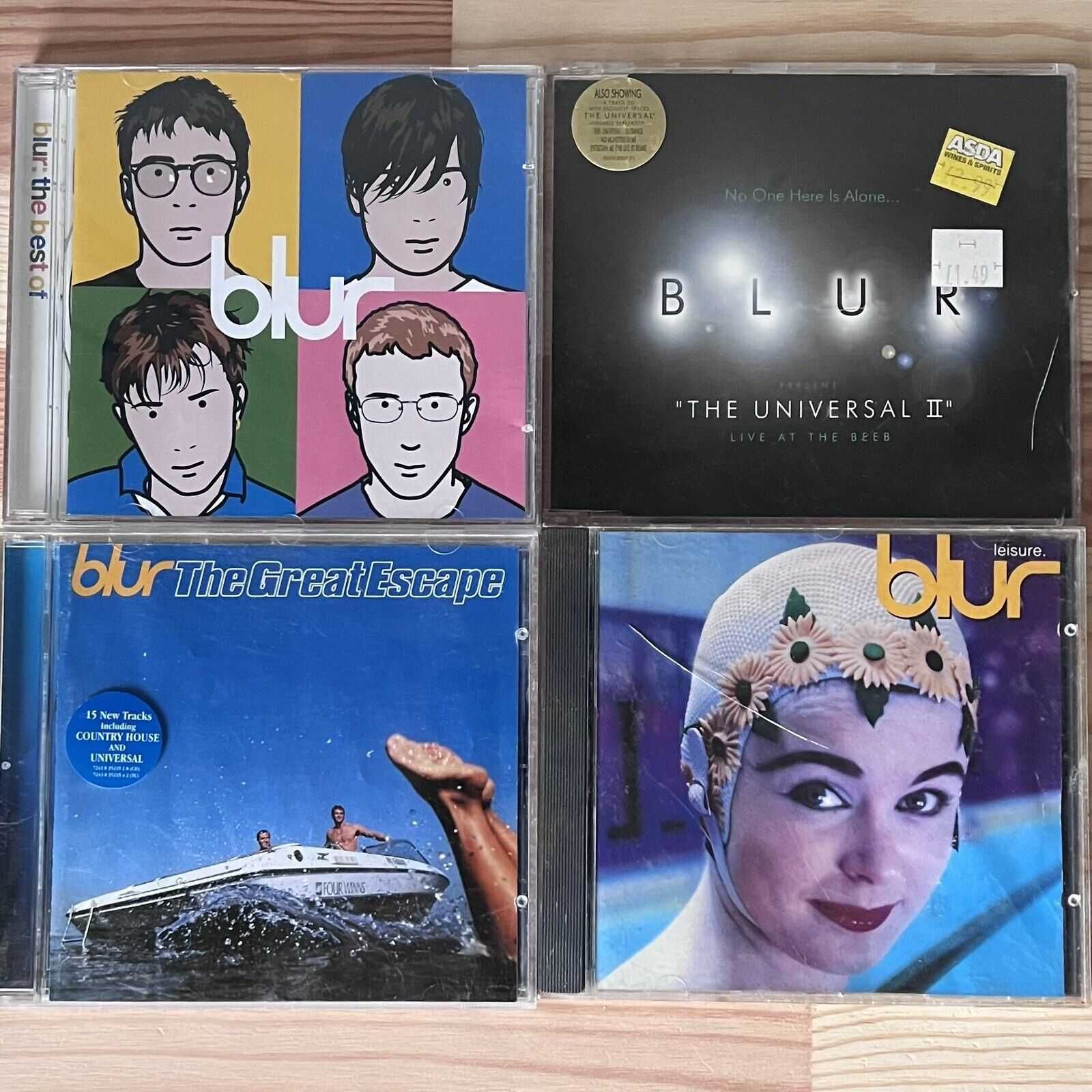 BLUR  (Britpop,ALTERNATIVE)   - 7 Studio CD Albums, 1  Single