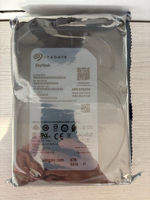 Hhd 6 TB новый жесткий диск