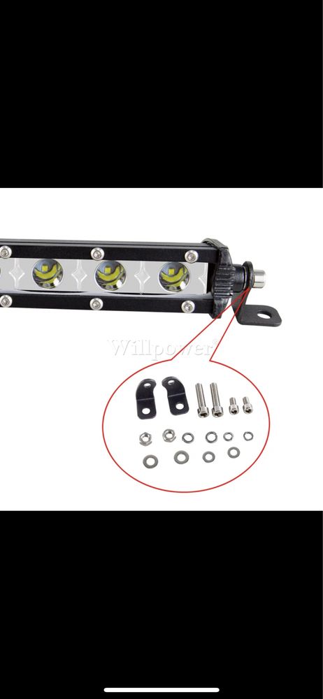 Led bar slim off road SUV ATV BARCA UTILAJE ETC