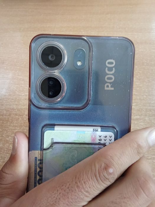 Poco C 65 xotira (8+8)/256 1 yil garantiya