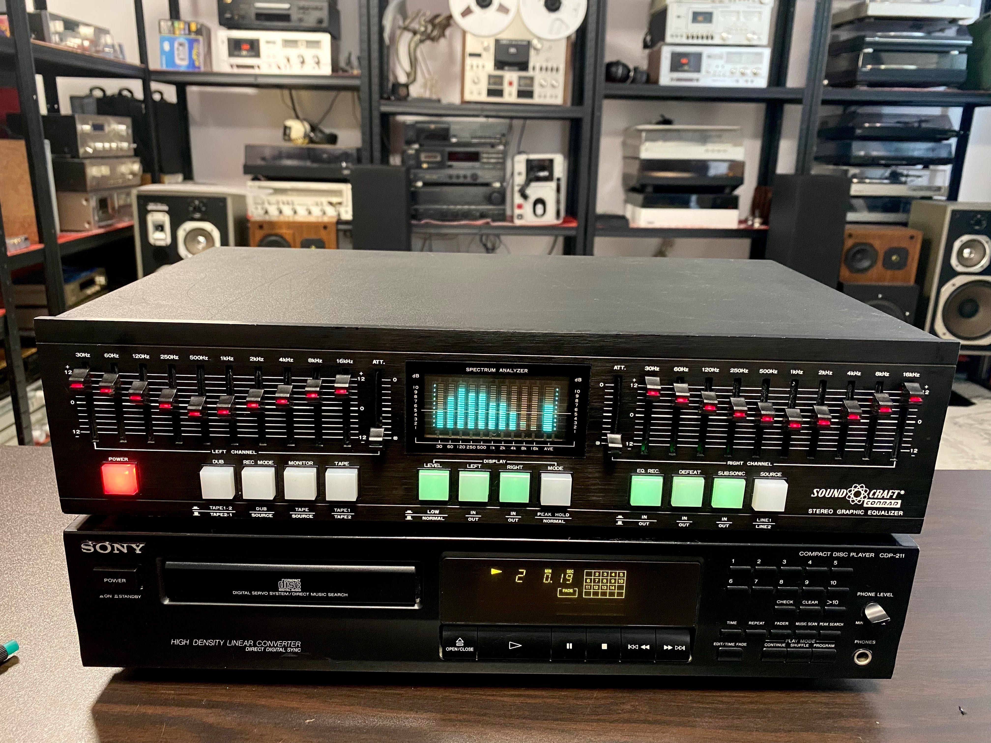 Vintage Графичен EQ Sound Craft