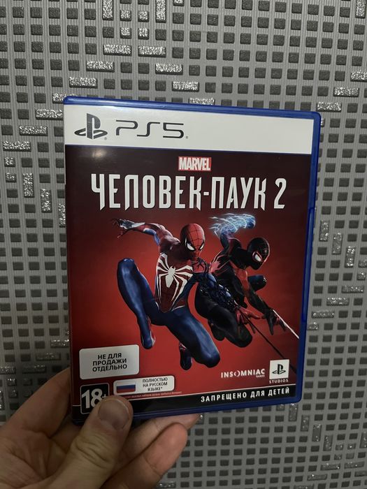 Диск Человек паук 2  пс5 как новый