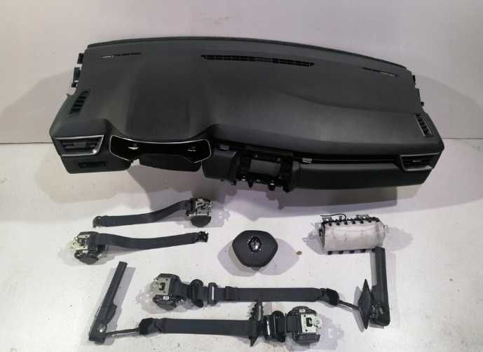 Renault Clio V 5 kit airbag - plansa de bord - set centuri  siguranta