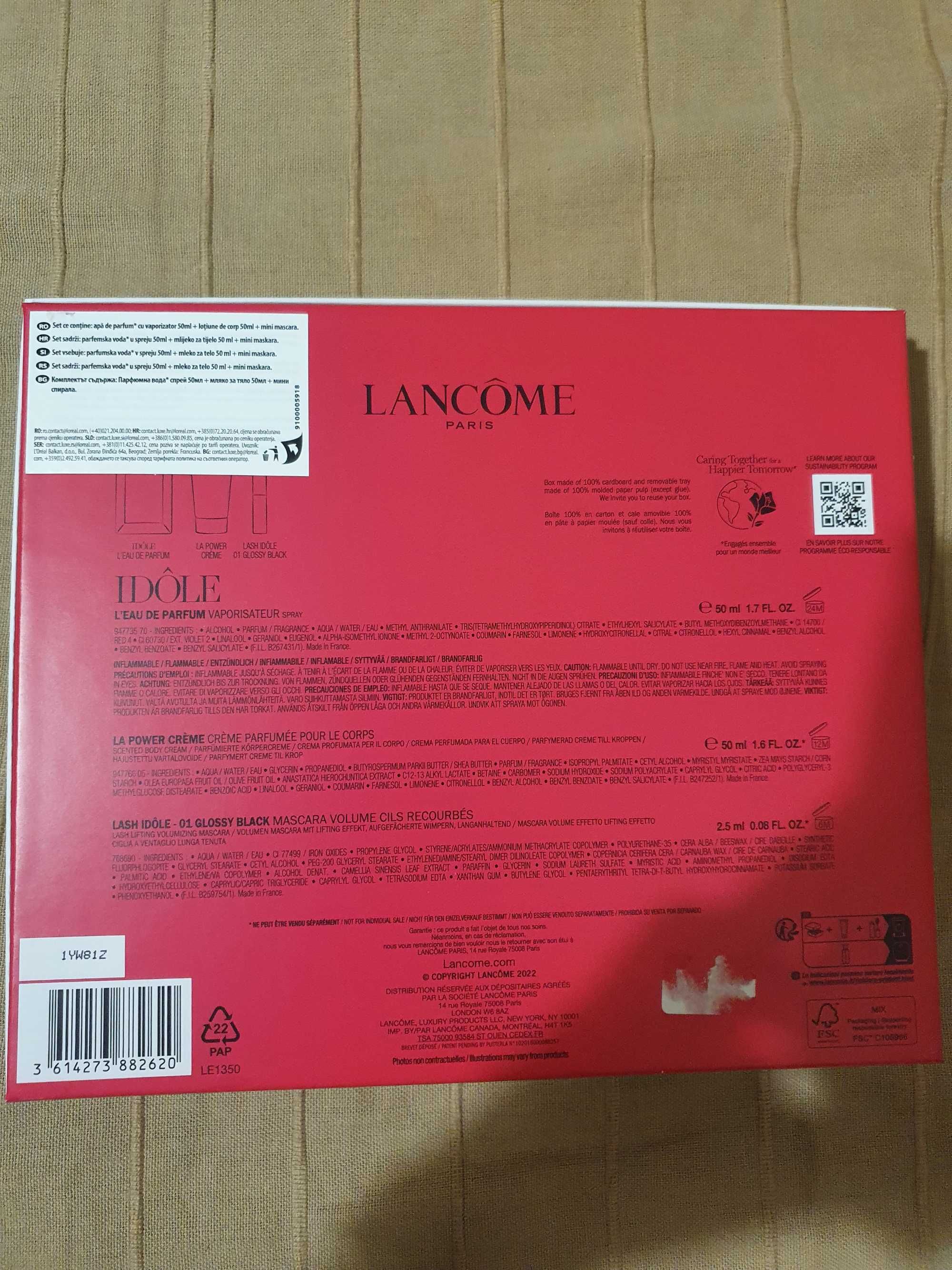 Parfum Idole -Lancome - caseta