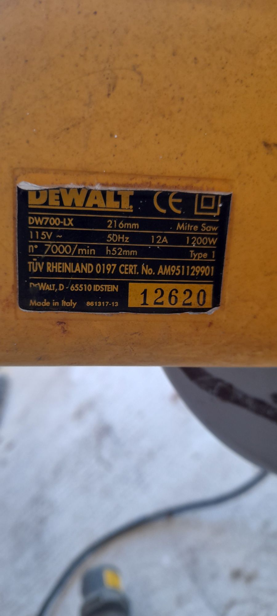 Circular oscilant Dewalt ,110v