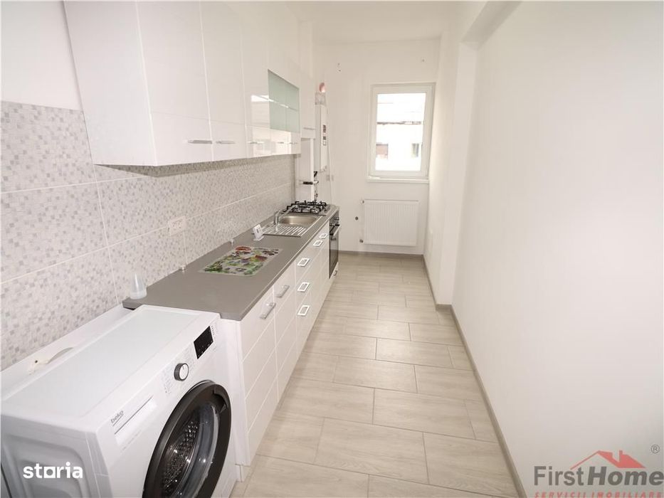 Apartament bloc nou, 2 camere, etaj 4, mobilat si utilat + parcare