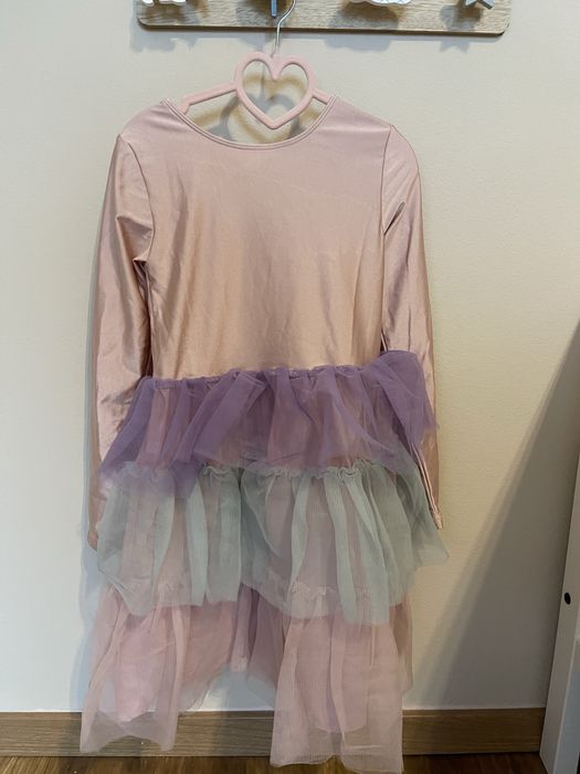 Дрехи момиче 6-7 год - комплект, клин, пуловер, термобельо H&M, Zara