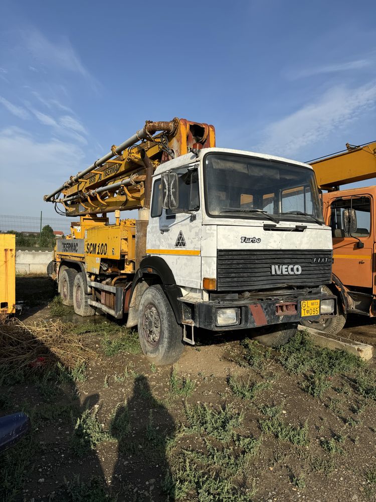 Pompa de beton Sermac BR36 36m perfect functionala