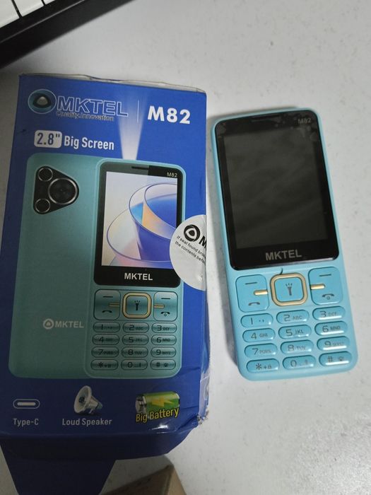 Телефон сотка  жаңа, двухчиповый