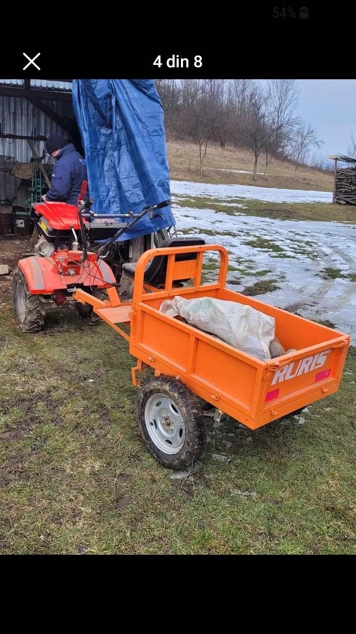 Vând motocultor Rotakt 15 cp benzină