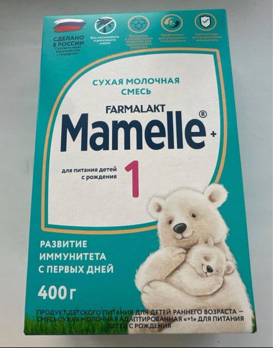 СУХАЯ МОЛОЧНАЯ СМЕСЬ Mamelle (1,2) 400гр