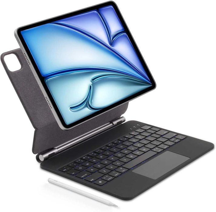 Калъф Клавиатура Magic за iPad Pro 11 Air 10.9 + Стилус