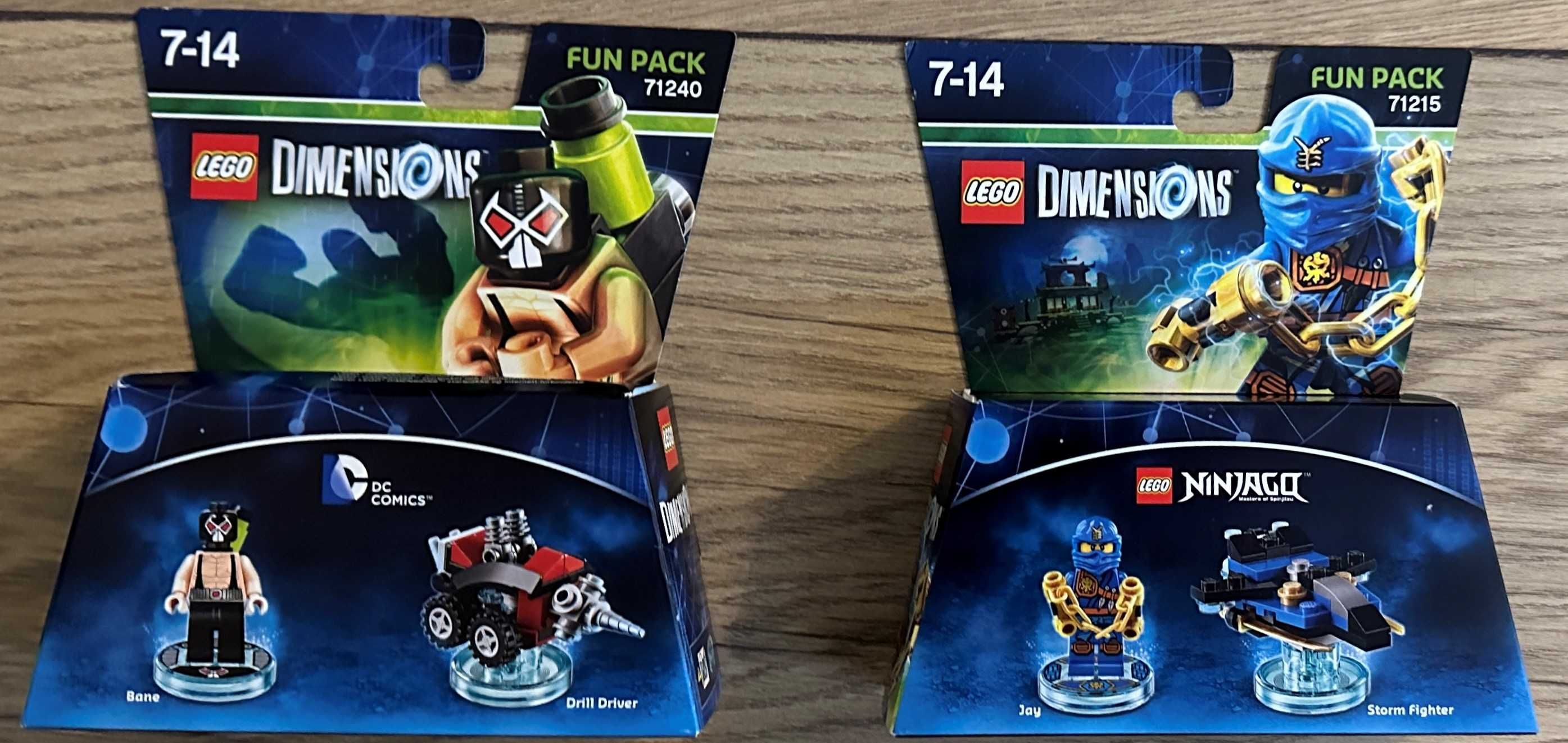 чисто нови комплекти Lego Dimensions Starter Pack, Fun Pack, Team Pack