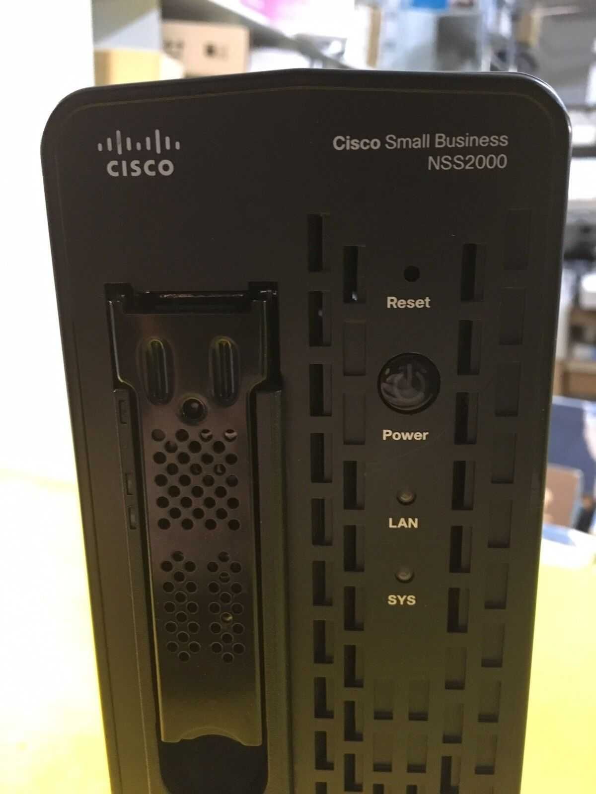 Cisco SMB NSS2050-G5 2 Bay Gigabit Network Storage System 500GB RAID