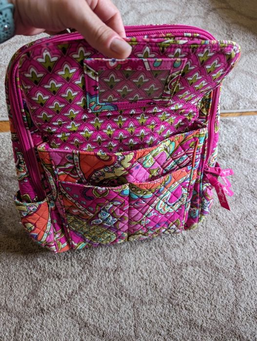 Rucsac dama / fetite Vera Bradley Paisley multe compartimente